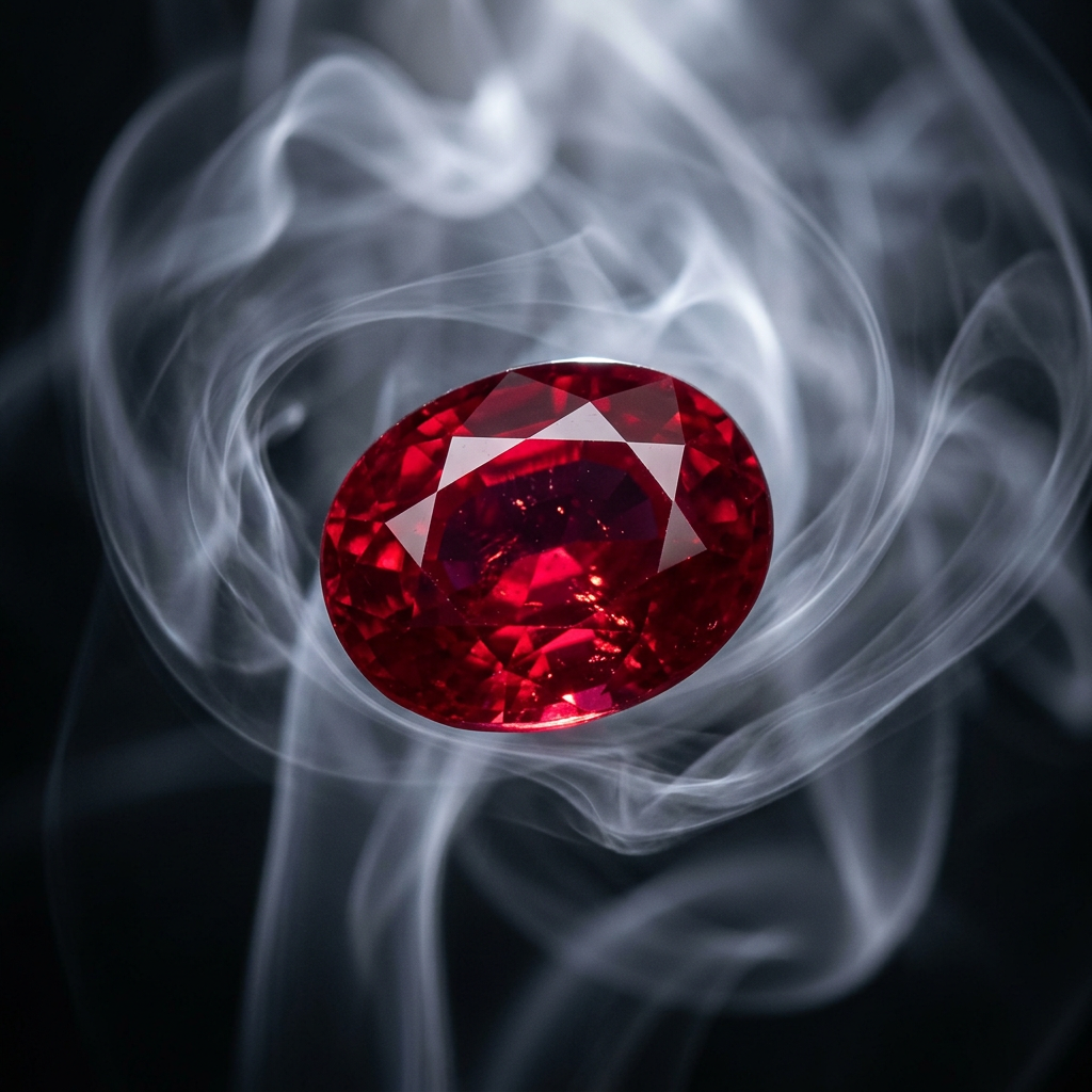 Ruby gemstone